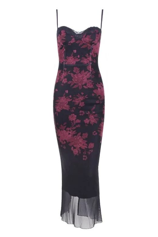 Woman wearing a figure flattering Harmony Bodycon Midi Dress - Classic Black BODYCON COLLECTION