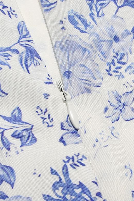 Woman wearing a figure flattering Imogen Bodycon Day Midi Dress - Sky Blue BODYCON COLLECTION