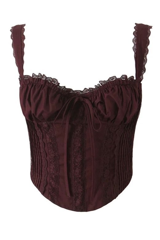 Woman wearing a figure flattering Valerie Corset Crop Top - Tan Brown BODYCON COLLECTION