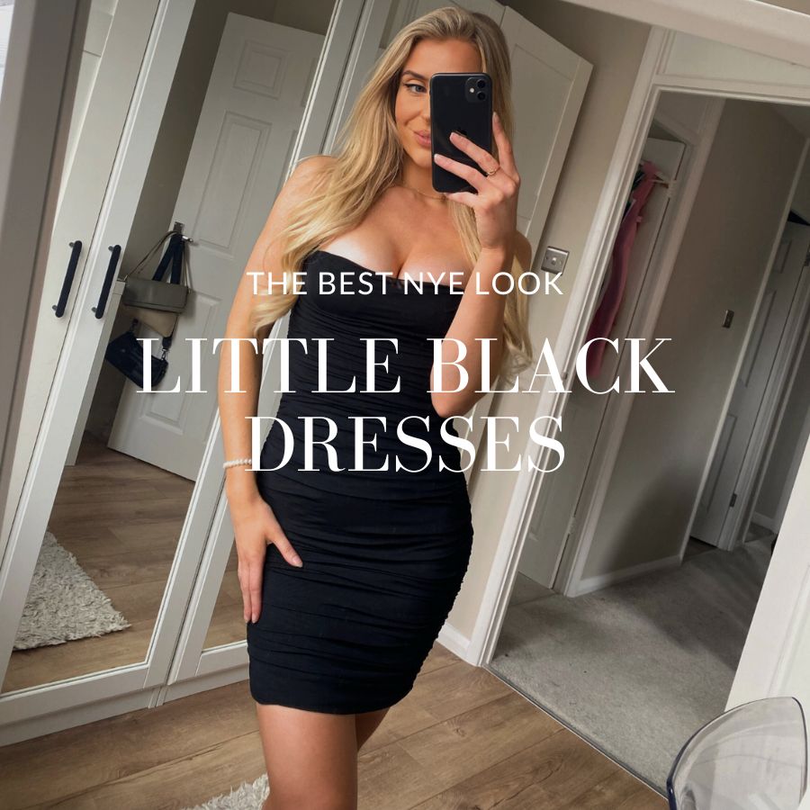 Style Guides | Black Bodycon Dresses New Year's Eve
