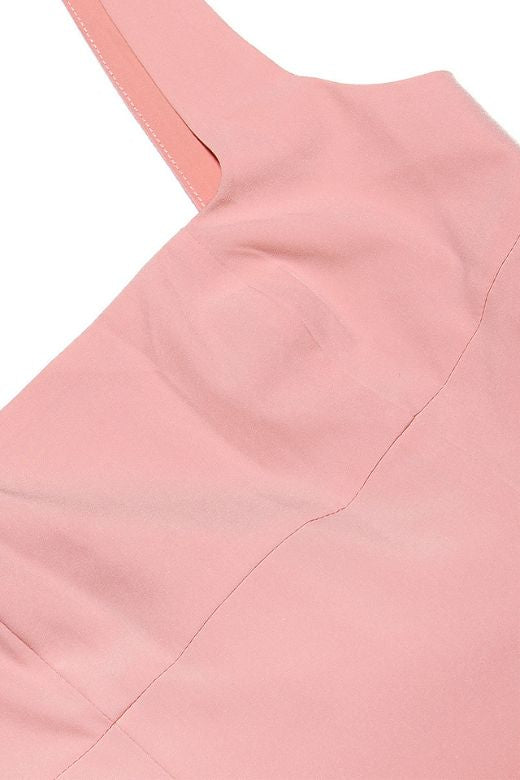 Rian Bodycon Mini Dress - Dusty Pink