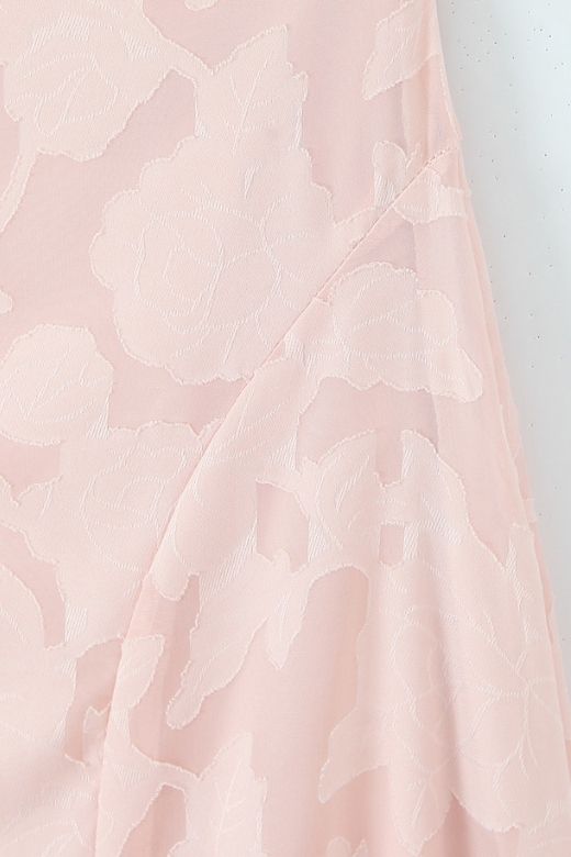 Woman wearing a figure flattering  Ivy Bodycon Maxi Dress - Dusty Pink BODYCON COLLECTION