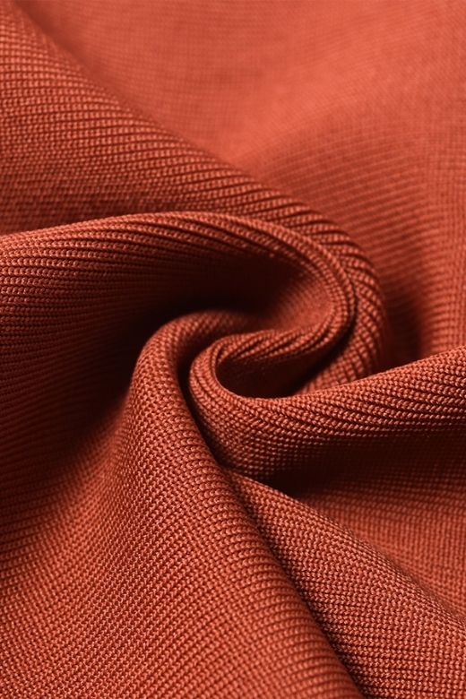 Woman wearing a figure flattering  Jessie Midi Pencil Skirt - Tan Brown BODYCON COLLECTION Pty Ltd