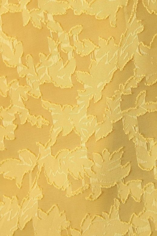 Woman wearing a figure flattering  Kora Bodycon Maxi Dress - Lemon Yellow BODYCON COLLECTION