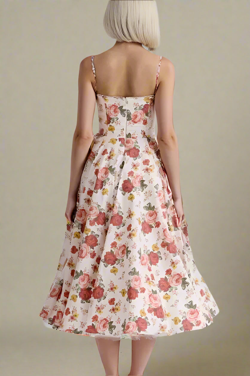 Woman wearing a figure flattering  Mavis Midi Dress - Red Wine BODYCON COLLECTION